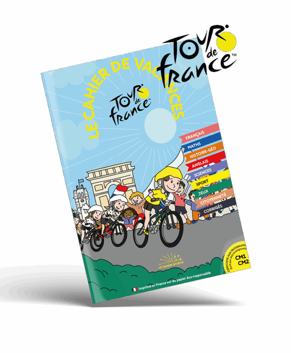 Le cahier de vacances Tour de France - Été 2025 - CM1 - CM2